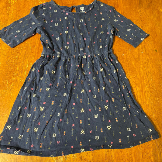 Old Navy Blue arrows dress 8