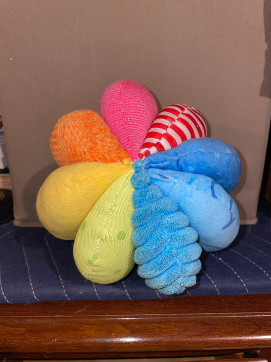Plush Sensory Ball With rattle feature Infant
