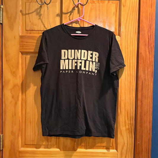 Old Navy black Dunder Mifflin tee shirt Men's - L