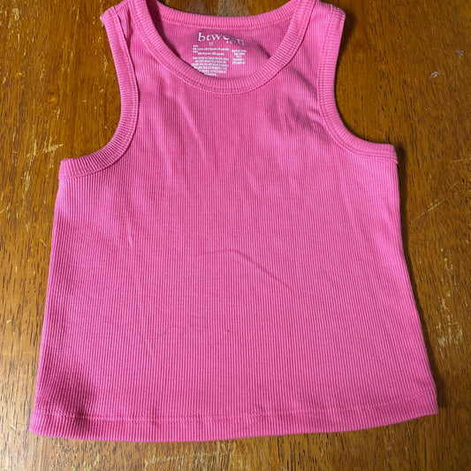 Btween NWOT Pink crop top tank top 10