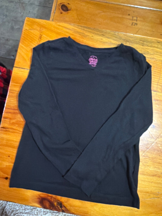 Faded glory long sleeve Black long sleeve shirt 10