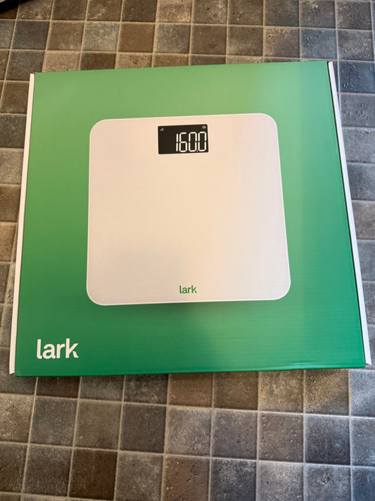 Lark Digital Cellular Body Scale New in Box-never opened! Contains user manual and batteries