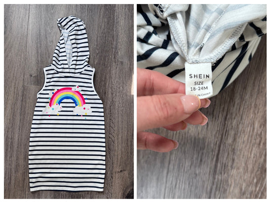 Shein SHEIN Girls Rainbow Dress 18-24m VGUC 18 Months