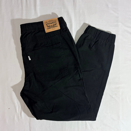 Levis black joggers Size L HUSKY these are wider leg and lightweight Men's - L