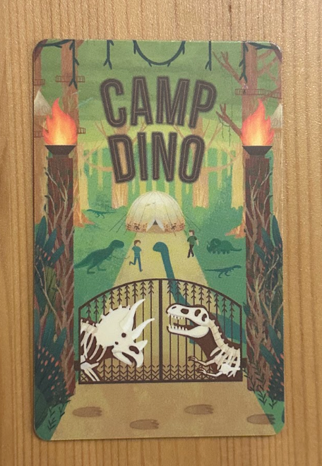 Yoto Card - Camp Dino - 11 hours long Boy goes to camp to raise a dinosaur from egg!