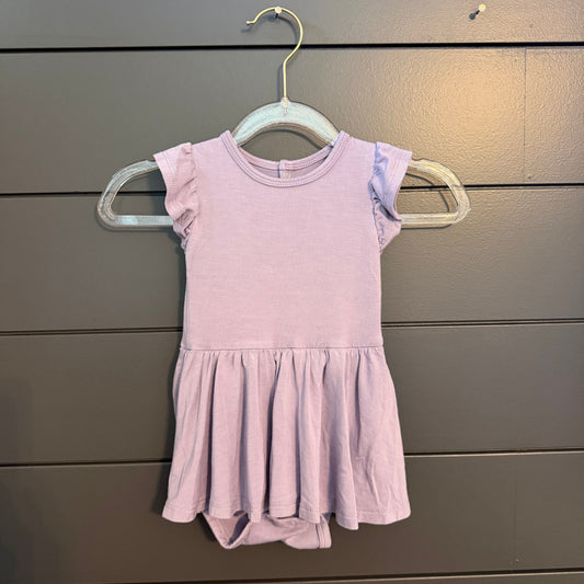 Kyte Baby Twirl Bodysuit, Taro 12 Months