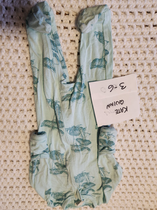 Kate Quinn - 3/6m Bamboo Zippy mushroom fungi 3 Months