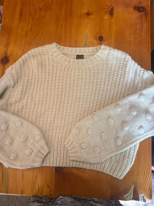 Moonandmadison Off white knitted sweater Women's - XS