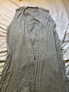 Lularoe joy overlay- vest style Grey Women's - L