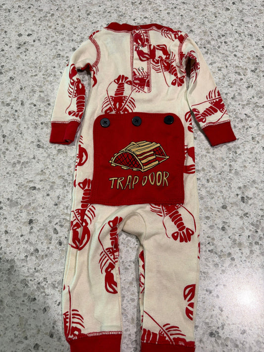 Lazy One 6m long sleeve onesie 6 Months