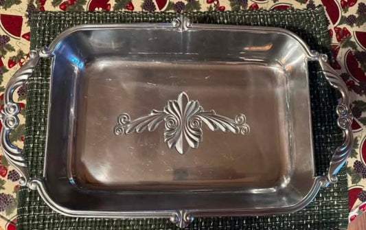 Lenox Butlers Pantry Holloware Holds PYREX Dish 9 x 13