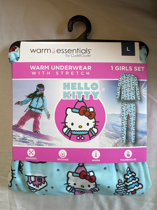Cuddl Duds, Large, warm wear New in package, hello kitty, can be Pjs 10