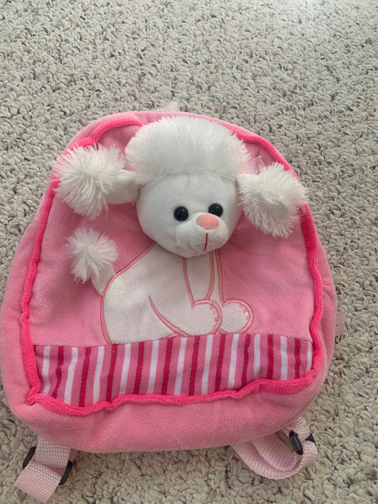 No brand Pink poodle mini backpack. Clean Purse