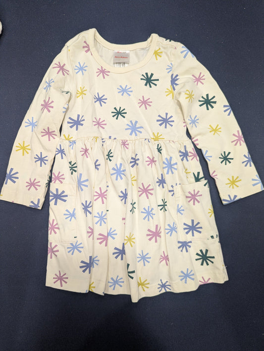 Hanna Andersson Hanna Andersson Girls 2T Long-Sleeve Dress with Pockets 2T
