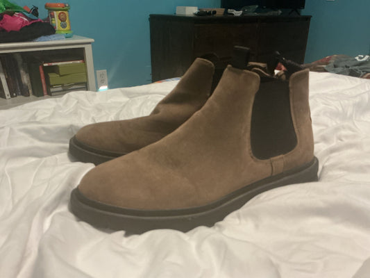 Primark Brown suede ankle boots 10 (Adult)
