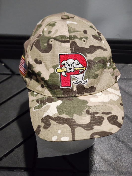 Army Camo, Sea Dogs Baseball Cap Adjustable Back Hat