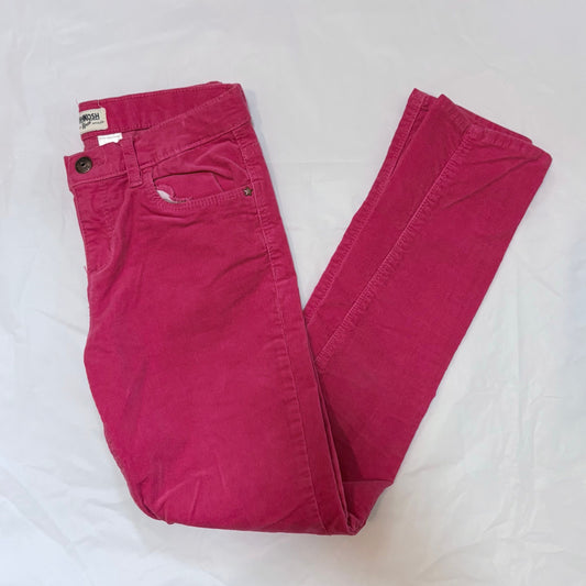 Osh Kosh girls size 12 bright pink corduroy pants 12