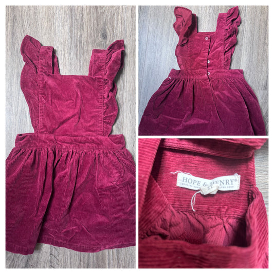 Hope and Henry Hope and Henry Girls Corduroy Dress 2t EUC 2T