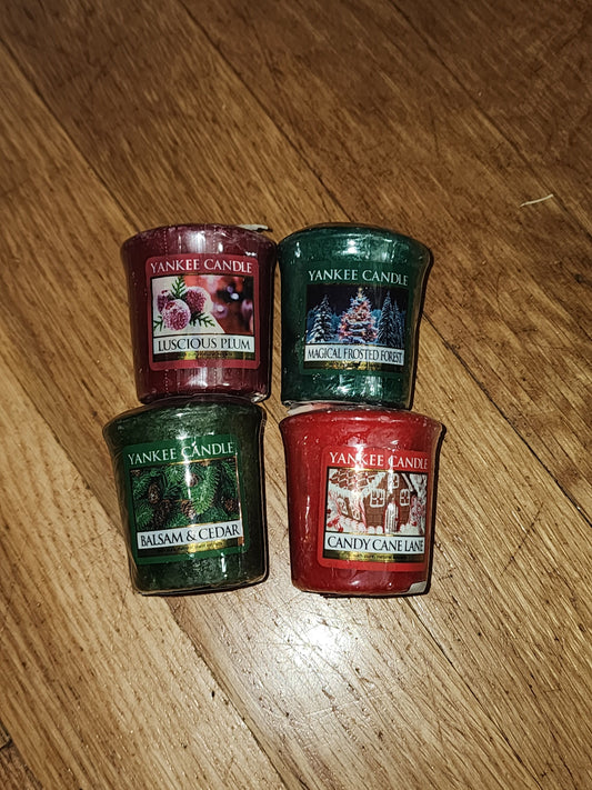 Yankee Candle, Set of 4  Decor