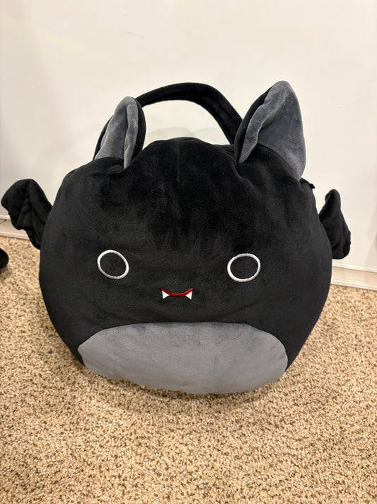 Squishmallow Bat trick or treat basket 13 inchs big Plush Toys