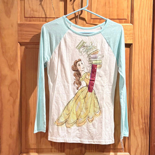 Disney Princess NWT long sleeved Belle Beauty & The Beast shirt 14