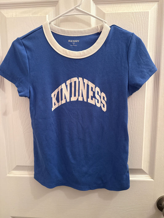 Old Navy Blue kindness t-shirt Women's - M