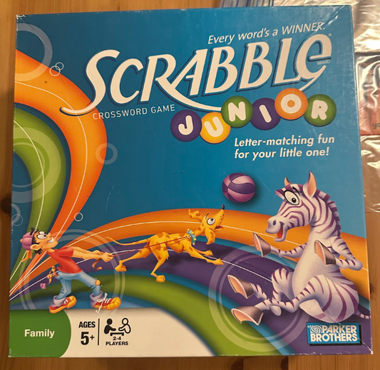 Scrabble Junior Crossword Game - Letter Matching Family Game for Ages 5+ Games