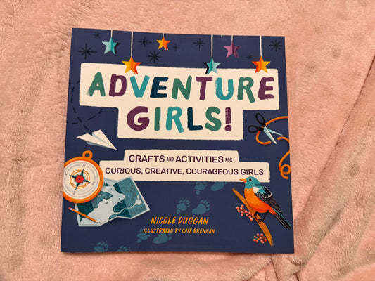 Adventure Girls Crafts and activity book Homeschool