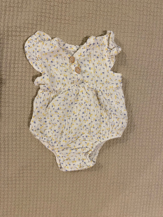 Charlotte and Star Muslin cotton jumper 3 Months
