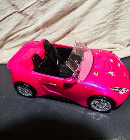 Barbie Pink Convertible Car Convertible Dolls and Accessories