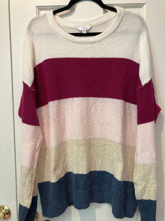Time and Tru size 2xl long sleeve sweater Warm and soft stretchy sweater Women's - XXL