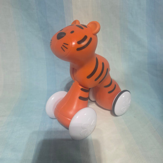 Gigglescape Push and Go Tiger toy Easy crawling  toy Infant
