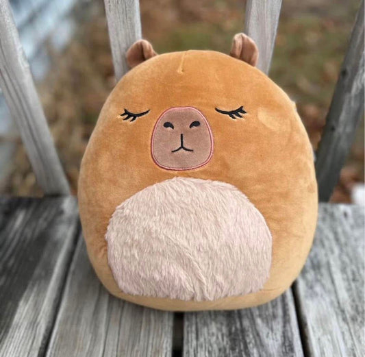 Squishmallow Lijjian the Capybara Plush Roughly 11in. Plush Toys