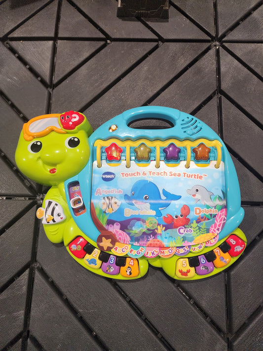 Vtech - Touch & Teach Sea Turtle Alphabet & Activities Toddler