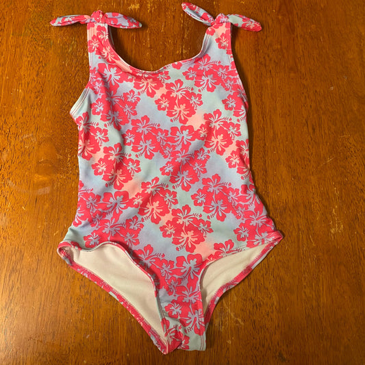 Extremely me One piece Swimsuit bathing Swim 7 8 floral flowers 8