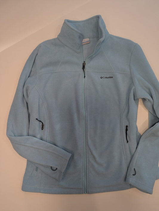 Columbia Columbia Women's XL Full Zip Fleece in Light Blue Women's - XL