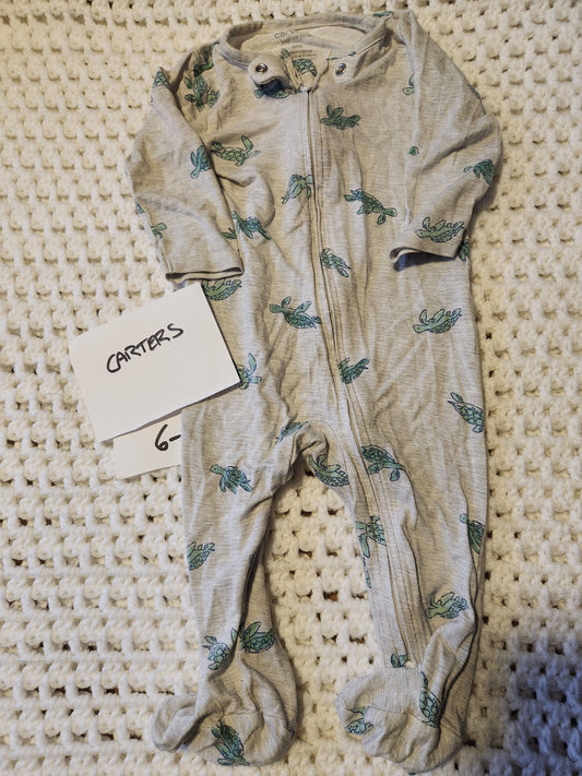 Carter's - 6m Bamboo Turtle zippy 6 Months