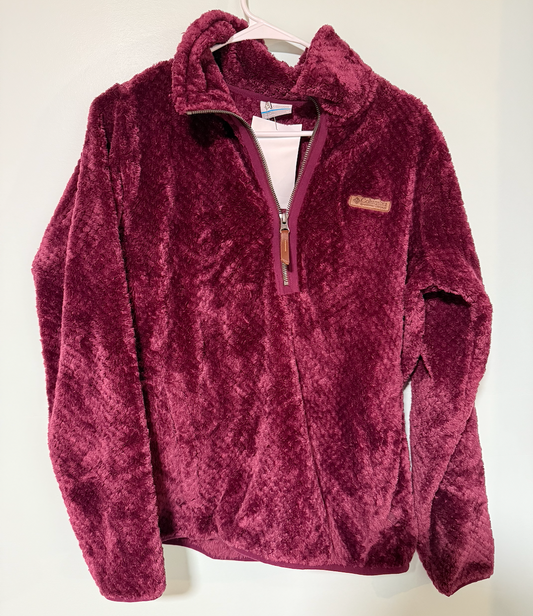 Columbia Quarter zip very soft sweatshirt Women's - M