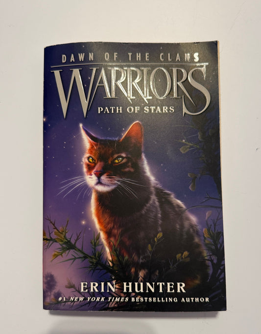 Warriors Book Series Paperback Dawn of the Clans, Path of Stars, by Erin Hunter Youth Chapter Book