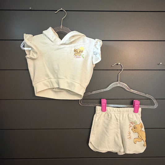 Disney Baby Short Set, Lion King Nala 12 Months