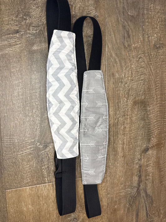 No brand Adjustable strap for Stroller/Car Seat Head Band Strap Headrest Safety