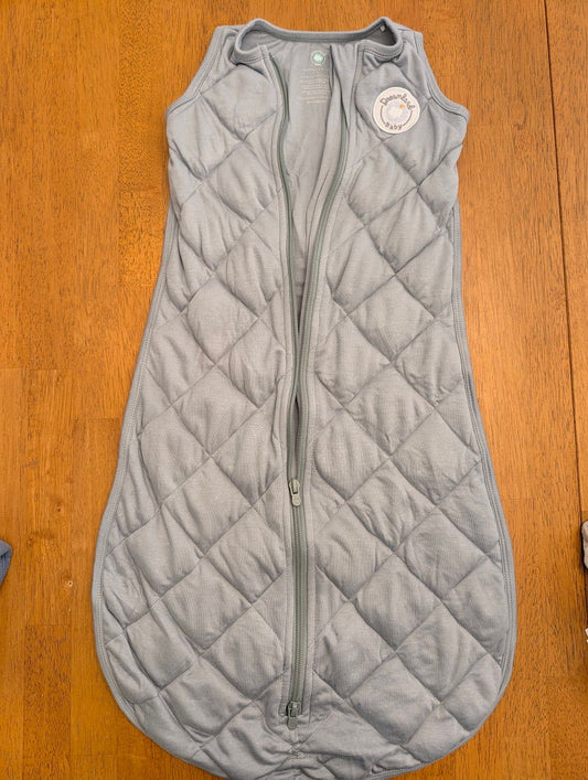 Dreamland, 6-12m - med, lt blue weighted sleepsack double zipper, NWOT 6 Months