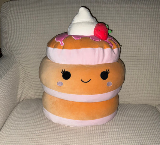 Squishmallow Sawtelle Strawberry Shortcake 16 inches high, 12 inches wide, like new Figures and Animals