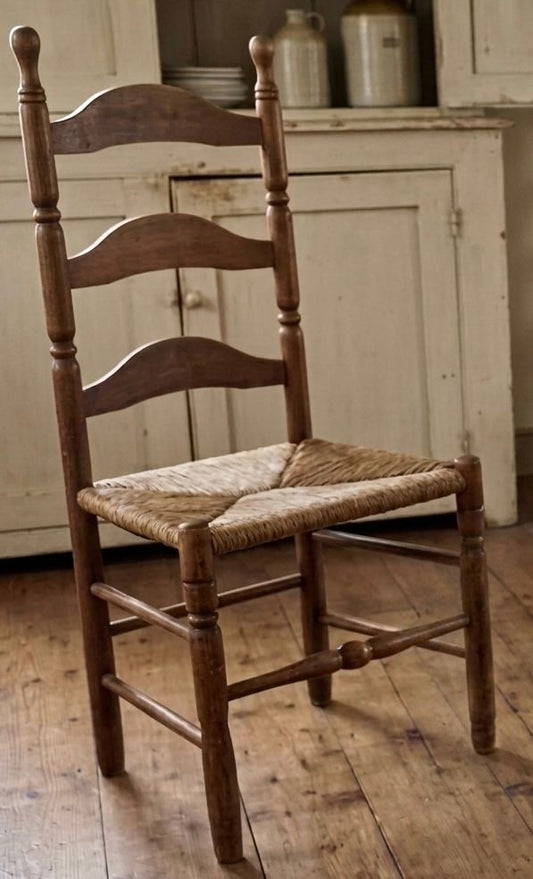 Antique Ladder Chair A lovely vintage piece for any room in your home.
