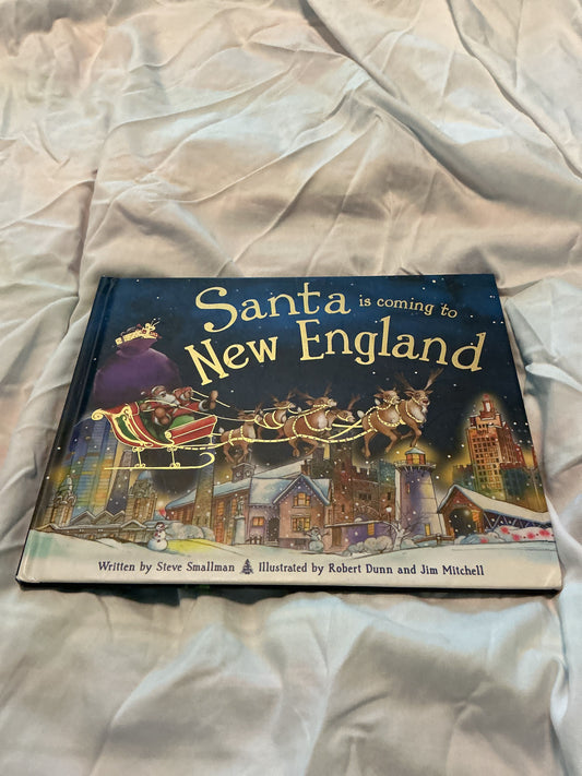 Christmas book Santa is coming to New England Book-Non-Fiction