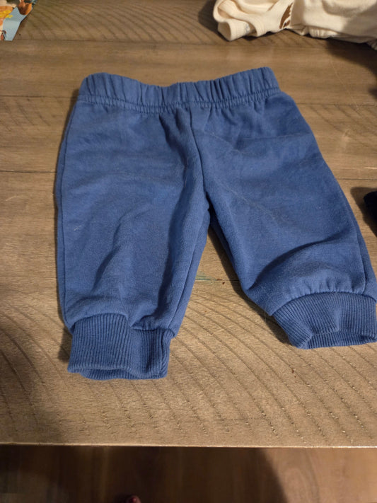 Not sure 3 month blue fleece lined sweatpants 3 Months