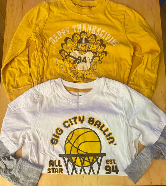 Old Navy Two long sleeve shirts. 5T/5