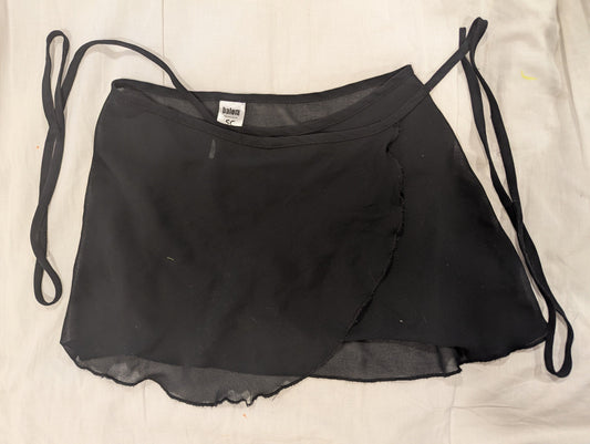 Balera Dancewear Black Wrap Tie Skirt Polyester Ballet-Dance-Gym