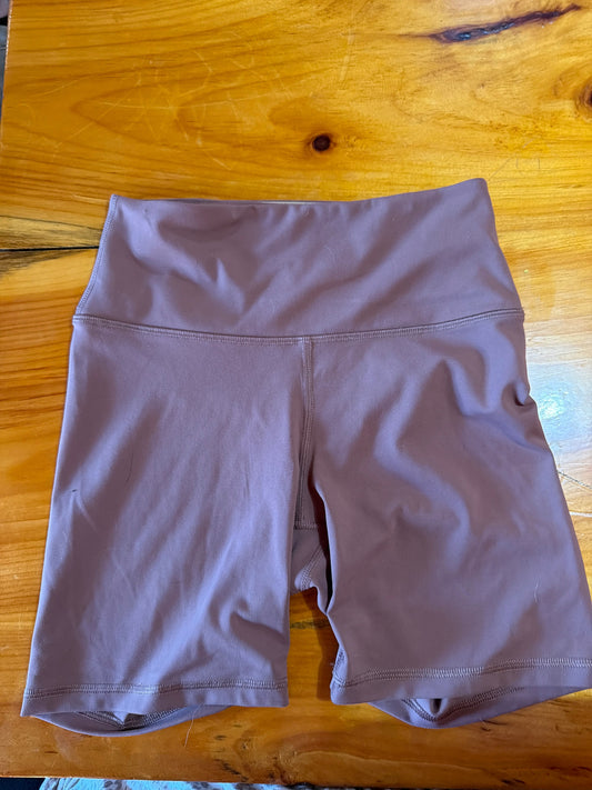 Old navy active high rise bike shorts Brown go dry bike shorts Women's - XS