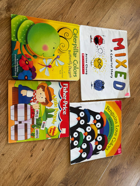 All different All about colors and a farm book Book-Fiction